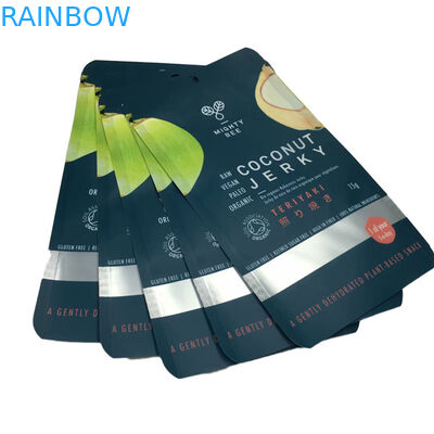 Sacchetti piatti Mylar Sacchetti di confezionamento a cocco con finestra chiara