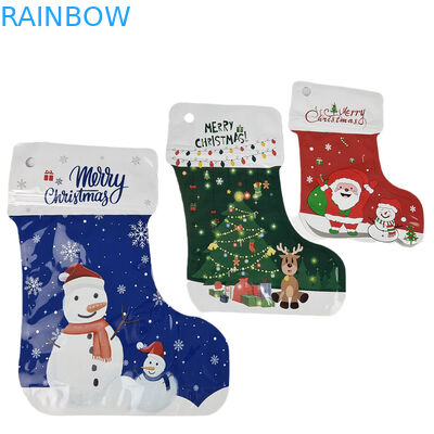 Vendita a caldo con forma di taglio a striscia su misura Soft Touch Mylar Bag Aluminum Foil Plastic Gummie Candy Packaging