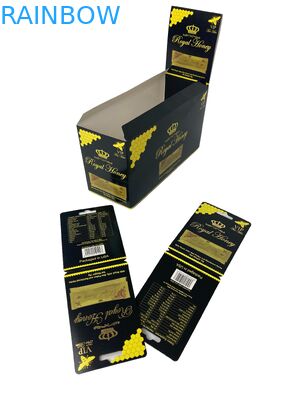 Cartolina di confezionamento di compresse per capsule a basso MOQ con bolle Rhino 1700K Display Pill Paper Box