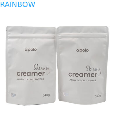 Plastico a prova di umidità Stand Up Mylar Tea Coffee Bag con effetto olografico