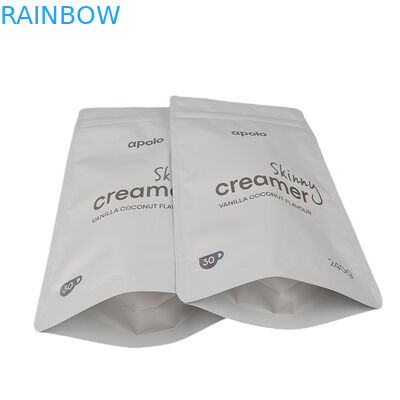 Ingrosso Borsa di foglio di alluminio a prova di odore a misura Polvere di proteine di tè, caffè, 250 g 500 g 1 kg Sacchetti Mylar ricapsulabili