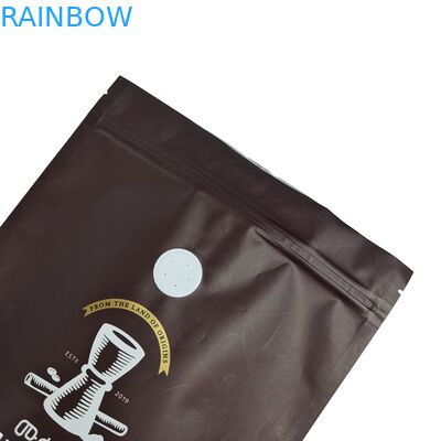 Stampa trasparente Sacchetti di imballaggio alimentare all'ingrosso metallici personalizzati con zip lock Sacchetto di imballaggio in plastica stand up