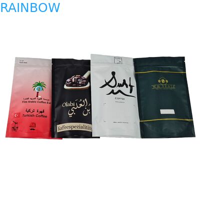 Logo opaco stampato Disegno personalizzato Borse stampate Borse in piedi Borse di alluminio Folietta di zinco Borse di plastica