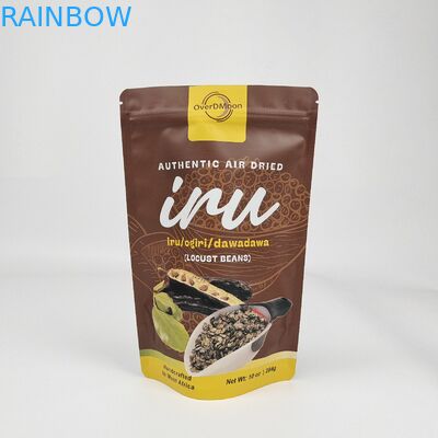 Logo personalizzato Stampato Snack secco cibo imballaggio patatine patatine confezioni imballaggio sacchetto di alluminio foglio argento cerniera stand up sacchetto