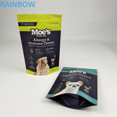 Campione gratuito Doypack riciclabile Zipper Kraft Paper Bag Custom Tea Bags Ziplock White Stand Up Bag