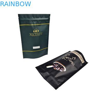 Logo personalizzato Sacchetti da caffè stand up di alta qualità con valvola facile a strappare cerniera sacchetto di alluminio