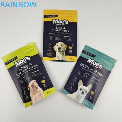 Borsa Stand Up con cerniera Kraft Carta artigianale stampata su misura Ricaricabile con cerniera Doypack Sacchetti di imballaggio alimentare