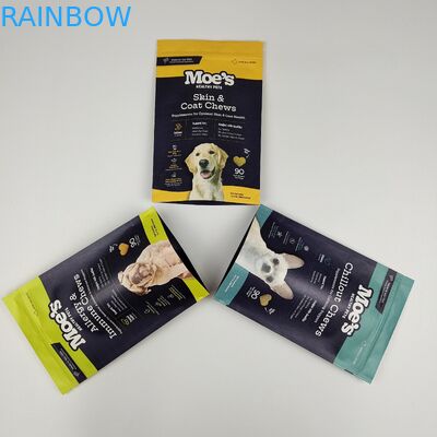 Fabbrica ingrosso imballaggio alimentare biodegradabile sacchetto stand up sacchetto antiodore zip lock carta kraft sacchetti di foglio di alluminio