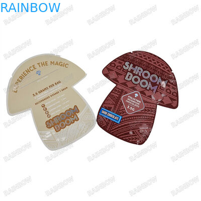 Colori CMYK Pantone 3.5g 7g 14g 28g Sacchetti di forma speciale con inchiostro ecologico per la stampa in incisione