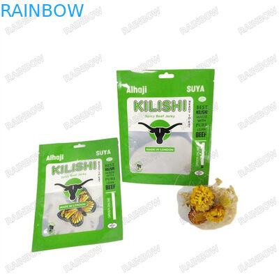 Stampa digitale con borse di carta kraft biodegradabili al 100% Produttori personalizzati Imballaggio alimentare stand up Zipper Borsa di plastica C