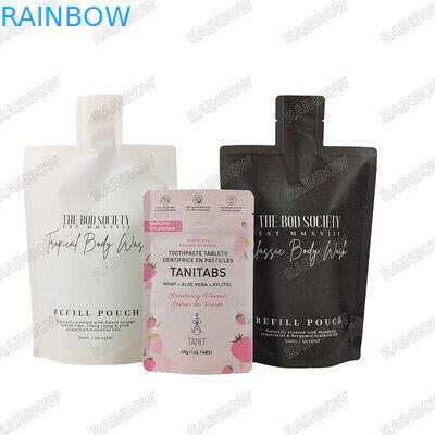 Acqua potabile sacchetto liquido di plastica imballaggio sacchetto di plastica riutilizzabile per alimenti