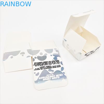 Finitura superficiale lucida scatola pieghevole confezione spessore 350 g e più