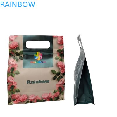 Accetta ordini personalizzati Sacchetto di imballaggio per caffè a fondo piatto con sacchetti di imballaggio a fondo