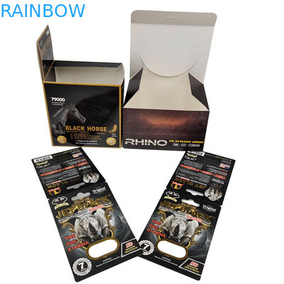 Cura della salute Pillole Medicina Bottiglie di pillole di plastica Blister Capsule Imballaggio riciclabile