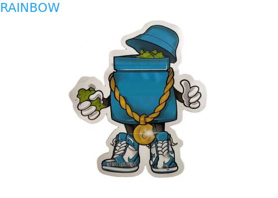 Imballaggio a prova di odore incenso a base di erbe Zip Lock Mylar CBD olio erba canapa sacchetti di stampa gravura