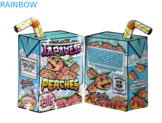 Biodegradabile Custom k Bags Stand Up Tabacco Leaf Packaging Jungle Boys Mylar