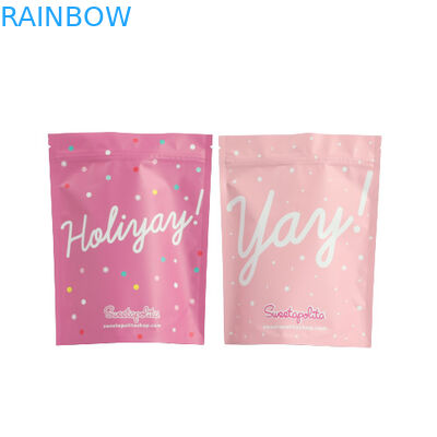 Sacchetti di frutta secca e snack confezionati con cerniera, carta di alluminio stampata su misura, impermeabile