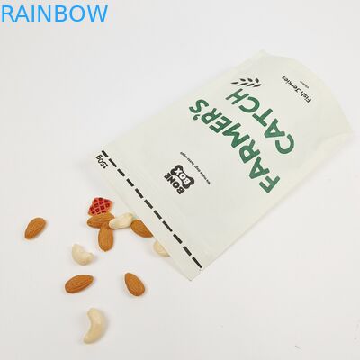 Materiale di maniglia bianca e supporto inclusi nei sacchi regalo personalizzati