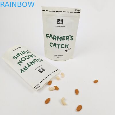 Materiale di maniglia bianca e supporto inclusi nei sacchi regalo personalizzati