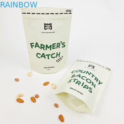 Materiale di maniglia bianca e supporto inclusi nei sacchi regalo personalizzati