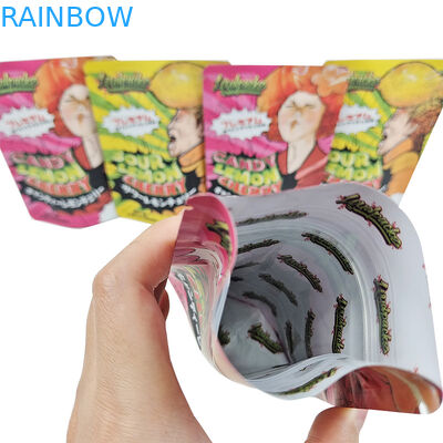 Imballaggio per incenso a base di erbe a colori personalizzato con sacchetti a prova di bambini