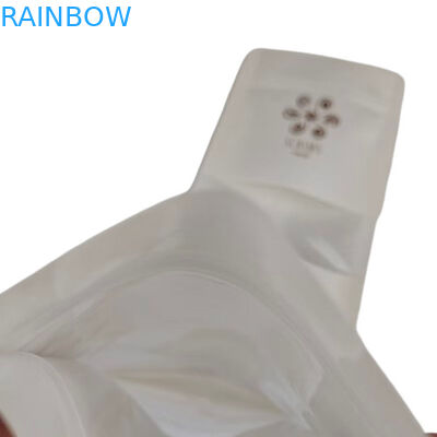 Tassa a cerniera trasparente di plastica con cerniera Standup Pouch Foil laminata Stampa digitale