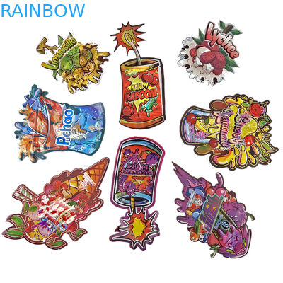 Custom Die Cut Plastic Printed Logo Odor Proof 3.5 Imballaggio alimentare commestibile Ziplock Snack commestibile Sacchetti Mylar