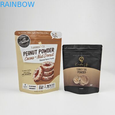 Pacchetto verde opaco con sacchetto in piedi/pacchetto in foglio d'alluminio con sacchetto a zip/pacchetto a doppietta