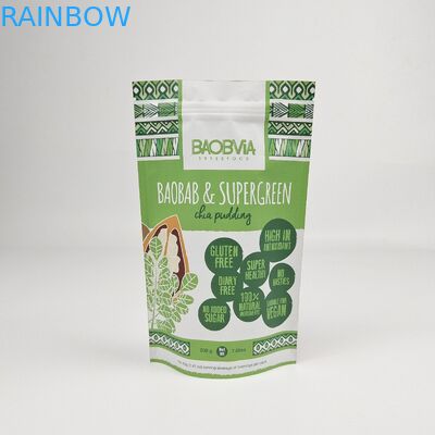 Imballaggio alimentare personalizzato Borse di sigillo a cerniera Borse di cerniera per il caffè Latte in polvere Cookie zucchero