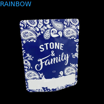 3.5 Grammi Sacchetti di plastica Imballaggio Etichetta personalizzata Biscotti CBD stampati