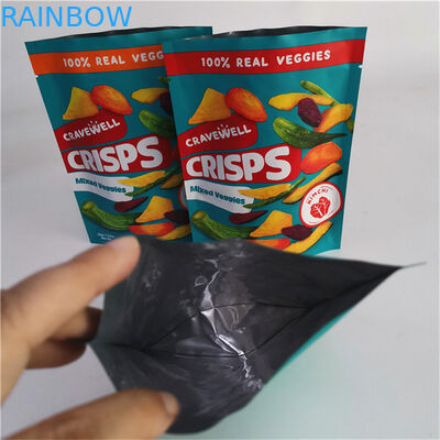 Stampa digitale su misura Ziplock Edibili Stand Up Packaging BagsPer alimenti a base di noci