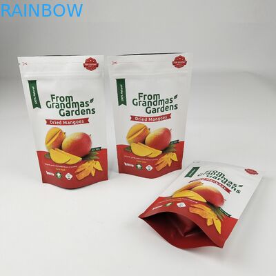 Taschino a piedi con cerniera antiodore antiumidità antiumidità sacchetti di imballaggio in plastica di qualità alimentare