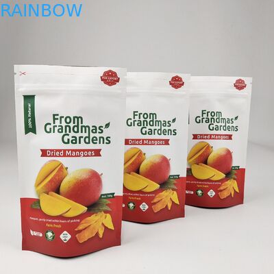 Taschino a piedi con cerniera antiodore antiumidità antiumidità sacchetti di imballaggio in plastica di qualità alimentare