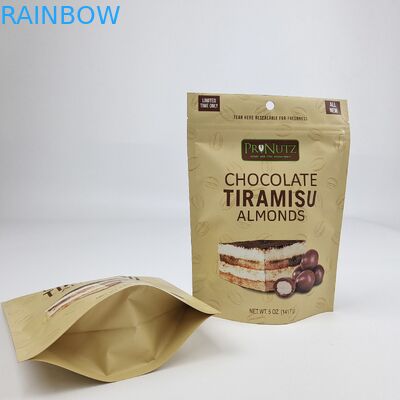 Stampa digitale su superficie di Matt personalizzata Sacchetto di imballaggio di plastica a chiusura a cerniera di plastica