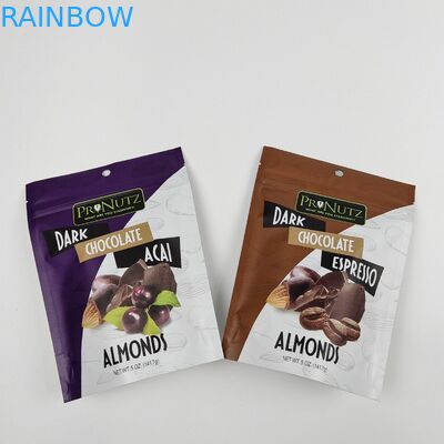 Logo personalizzato Stampa digitale Sacchetto piatto in plastica a chiusura a cerniera con sacchetti in foglio di alluminio per sacchetti di caramelle