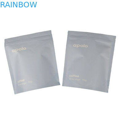 vendita a caldo cuCstom Borsa di carta kraft eco-friendly ristampabile stampata per polvere di proteine di caffè