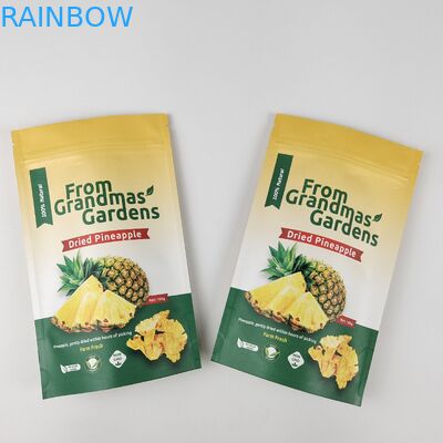Eco-friendly Custom Digital Printing Stand Up Bag Tear Notch Frutta secca Noci di cashew Imballaggio in sacchetto di plastica