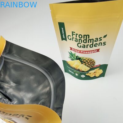 Eco-friendly Custom Digital Printing Stand Up Bag Tear Notch Frutta secca Noci di cashew Imballaggio in sacchetto di plastica