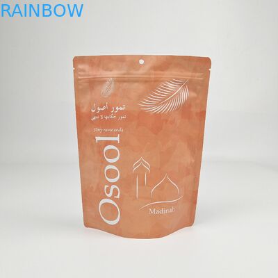 Chiusura a cerniera riciclabile Sacchetto in posizione eretta in foglio di alluminio Bagno per la pulizia del corpo Bagno per la spa Bagno per la immersione del sale marino Sacchetto di imballaggio in plastica biodegradabile