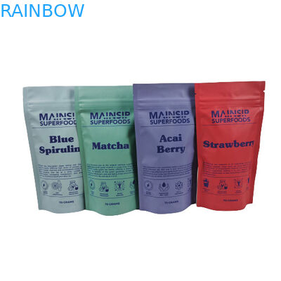 Borse Mylar stampate digitalmente a prova di odore, confezionamento in polvere di caffè, confezionamento in possesso di una borsa a chiusura a zip, con foglio di alluminio