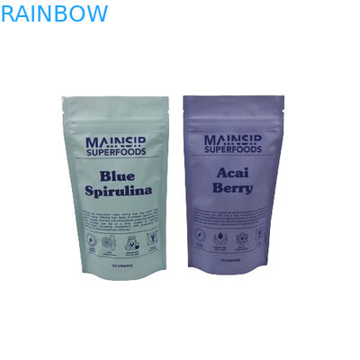 Borse Mylar stampate digitalmente a prova di odore, confezionamento in polvere di caffè, confezionamento in possesso di una borsa a chiusura a zip, con foglio di alluminio