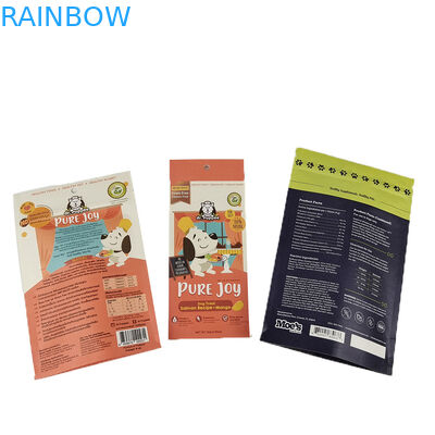 Carta Kraft Bianca Eco-Friendly Mango in Polvere Noci Alimenti per Animali Biodegradabile Cerniera a prova di odore Sacchetto di imballaggio in carta