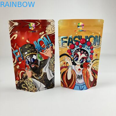 Borse Mylar stampate digitalmente Matt VMPET Borsa con cerniera impermeabile CMYK Pantone 250g