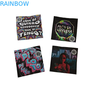 Sachet di campione resealabile a prova di odore con confezione in polvere trasparente con sacchetto di plastica