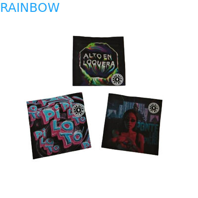 Sachet di campione resealabile a prova di odore con confezione in polvere trasparente con sacchetto di plastica