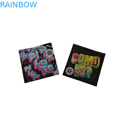 Sachet di campione resealabile a prova di odore con confezione in polvere trasparente con sacchetto di plastica