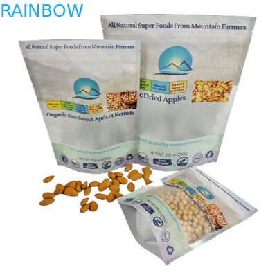 Ingrosso sacchetti di plastica ri-chiudibili su misura imballaggio del tè sacchetto a serratura