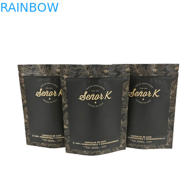 Ingrosso sacchetti di plastica ri-chiudibili su misura imballaggio del tè sacchetto a serratura