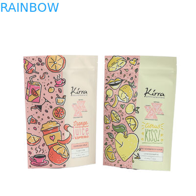 Borsa per alimenti per animali da compagnia ri-chiudibile a misura Borsa di plastica in piedi con sacchetti di confezione con noci a cerniera