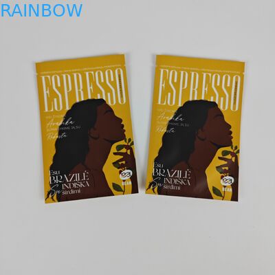 Ziplock Biodegradabile Kraft Stand Up Pouch Stampa digitale sacchetti Mylar resealable